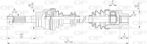 Drs6190 open parts albero - open,