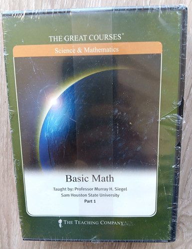 The great courses - courses, math