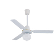 Ventilatore a soffitto Bianco