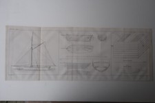 Antique Print-SAILING