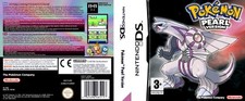 Pokemon Versione Perla PAL DS Custodia di Ricambio Cover Arte Solo Funzionante