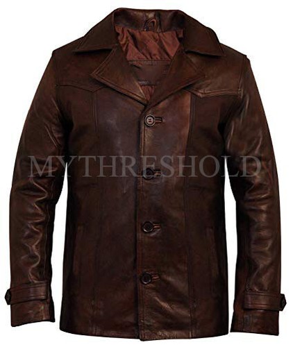Cappotto giacca pelle marrone - cappotto,