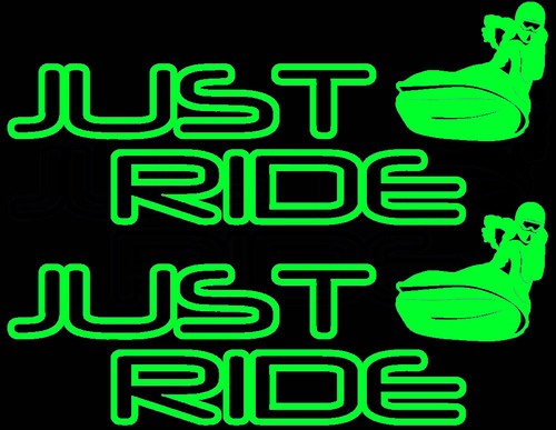 Adesivi just ride jet - just,