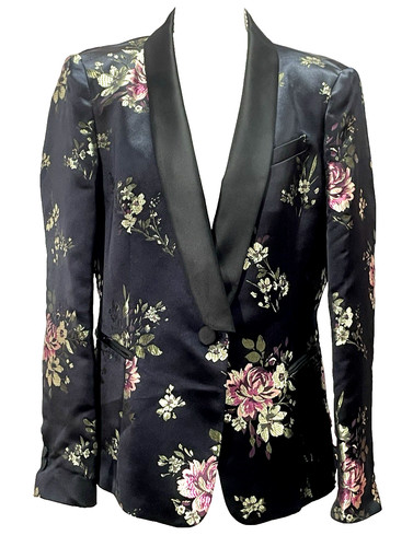 Zara basic floreale - basic, jacquard
