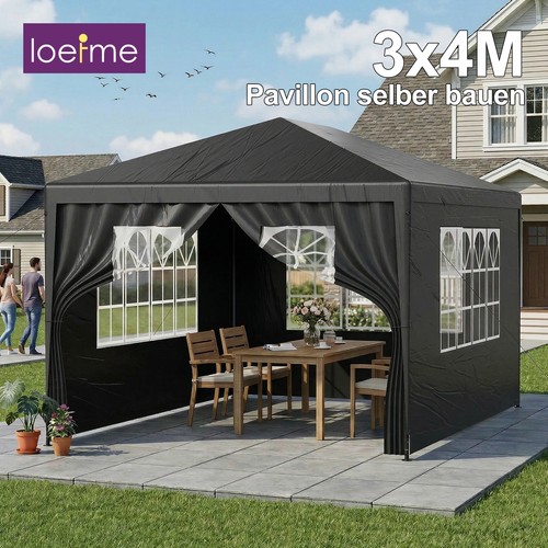 Gazebo 3x4m stabile - gazebo,
