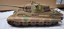1:35 Costruito Tamiya Tiger II RE DELLE ARDENNE OTTIMO!!!!