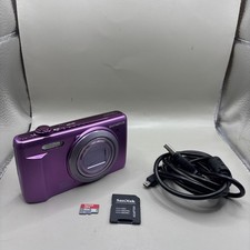 FOTOCAMERA DIGITALE OLYMPUS - VR-340 - VIOLA - 16MP - ZOOM 10X + CAVO USB scheda sd