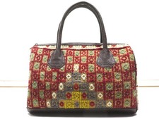 Borsa da donna in pelle kilim