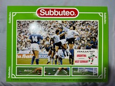 VINTAGE Subbuteo Mondiali Italia '90 Set: 60240 - Argentina e Germania Ovest