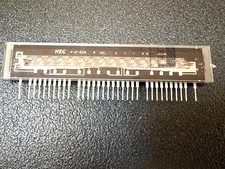 DISPLAY FLUORESCENTE VACCUUM ALFANUMERICO 4 SEGMENTI 16 CIFRE NEC FIP16A5R ARDUINO