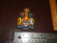 Cloth patch Canadian Coat of