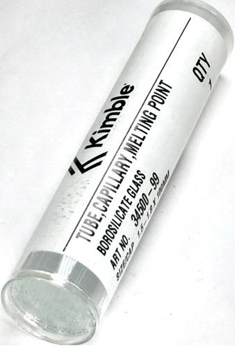 100x tubo capillare kimble 5 - tubo,