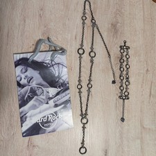 Collana e bracciale con catena