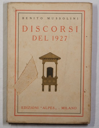 Discorsi del 1927 b - discorsi, 1927,