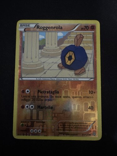 Carta pokemon roggenrola - carta,