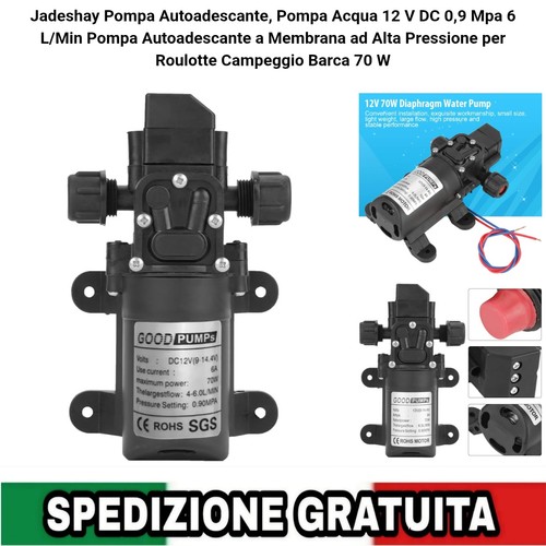 Pompa acqua autoadescante 12v - autoadescante,