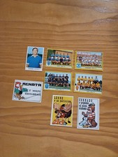 LOTTO 8 FIGURINE EDIS CALCIATORI 1968/69 1969/70 ADESIVI BANG