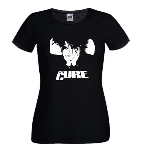 Shirt robert smith nera - t-shirt,