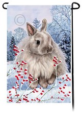 Bandiera da giardino coniglio