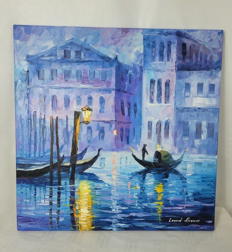 Leonid afremov misty - leonid, "misty