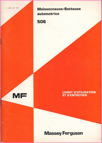 Livret entretien massey - ---►,