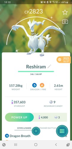 Shiny - 🔥, (iridescente)