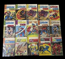 LOTTO / BLOCCO di 15 Raccolte SUPER EROI ed EROI 2000 Ediz. CORNO