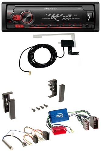 Pioneer 1din usb dab - mp3, aux