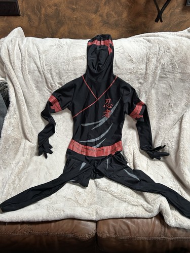 Morphsuit med ninja nero - med, e