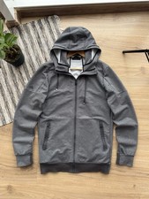 Felpa con cappuccio Porsche Design Adidas grigia classica con zip taglia M uomo