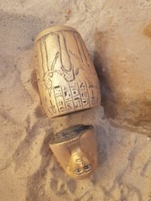 Raro antico vaso canopico