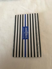 LONGINES RODOLPHE Diver Automatic Cal.633 Booklet Istruzioni NUOVE 