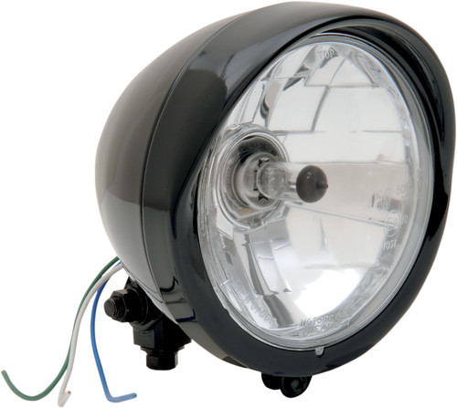 Faro nero universale harley - faro,