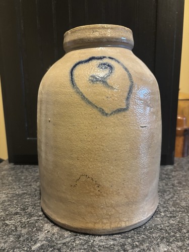 Antique salt glazed gallon - antique,