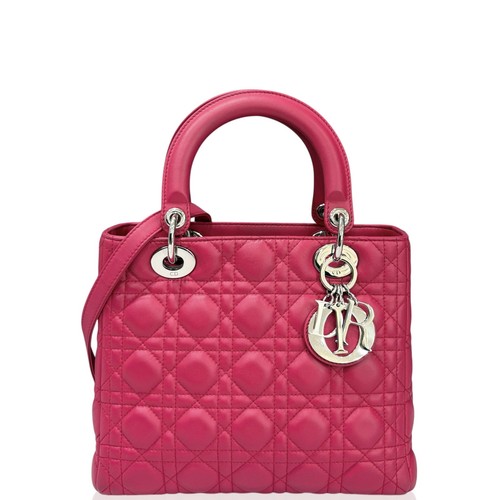 Dior medium lady - lady, red