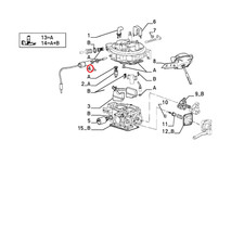 VALVOLA DEL MINIMO CARBURATORE
