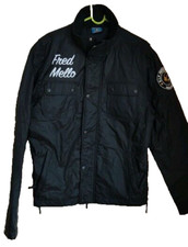 Giubbino Nero Fred Mello da Ragazzo XL Nero  - Indossato Poche Volte