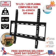 SUPPORTO STAFFA PARETE TV SLIM PER 26 30 32 40 42 50 63 POLLICI PIATTO 3D LCD LED PLASMA