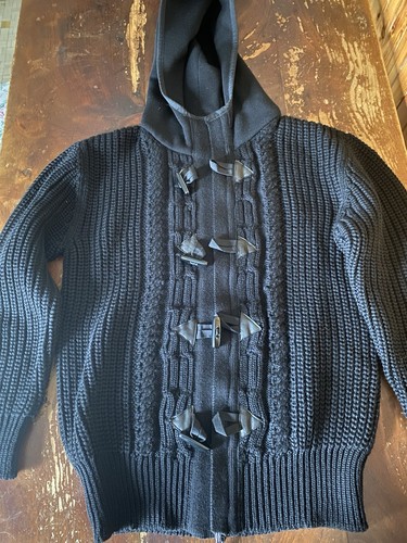 Cardigan nero uomo - , con