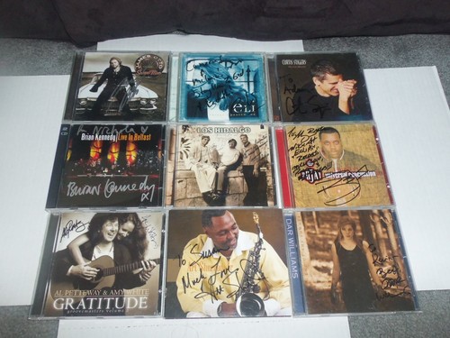 Signed lot cds obscure - lot, of