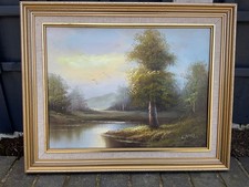 QUADRO OLIO ORIGINALE FIRMATO