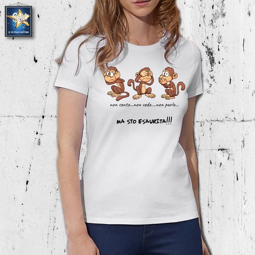 Shirt maglietta donna - t-shirt, tre