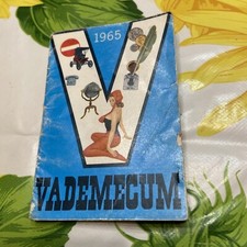 VADEMECUM CALENDARIO RUBRICA 1965 GRAFICHE MIGNANI BOLOGNA CLASSICO BARBIERE