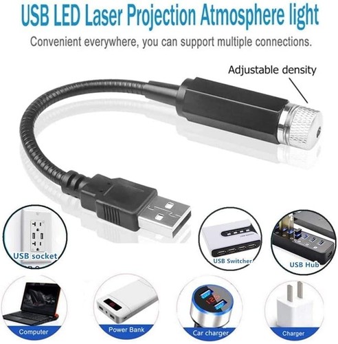 Luci macchina rosse usb - macchina,