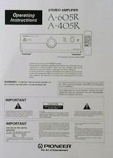 Pioneer A-605R/A-405R