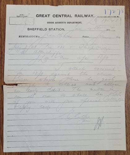 1914 great central railway - central,