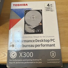 Toshiba 4tb X300 Performance