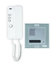 Kit monofamiliare audio con pulsantiera Sinthesi S2 e Citofono Miro sistema 4+n 