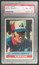1976 topps 264 steve renko - topps,