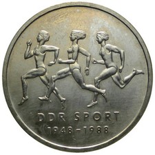 1988 A * 10 Mark GERMANIA DDR